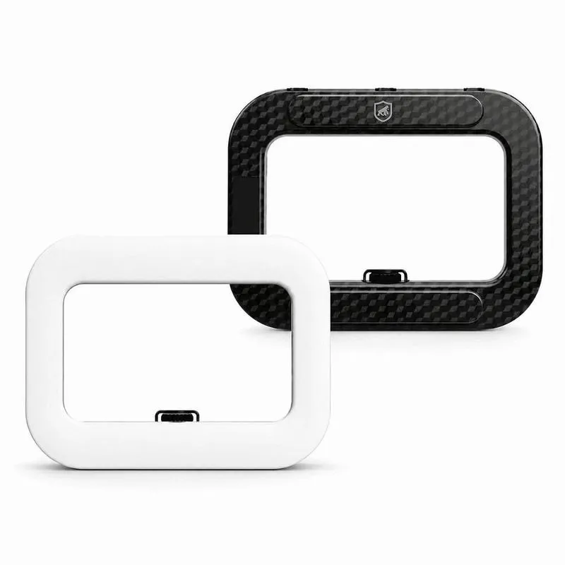 Victus Ring Light LED Quadrada Portátil 240 LEDs 2500-8500K Suporte Celular Integrado 3 Sapatas Universais Multifuncional