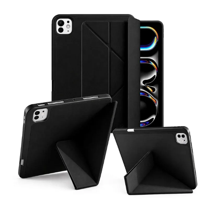 Capa case capinha para iPad Pro 13 M5 / iPad Pro 13 (2024) - Clear View Stand - Gshield