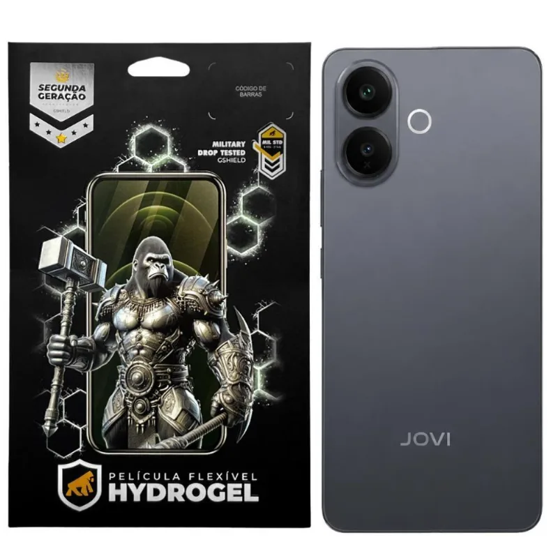 Película Gshield Jovi T1 Traseira Hydrogel HD Oleofóbica Resistente - Gshield