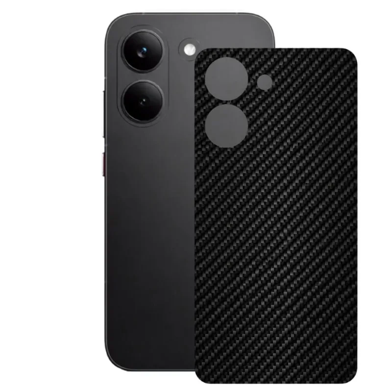 Película para Xiaomi Poco X8 - Traseira de Fibra de Carbono Preta - Gshield