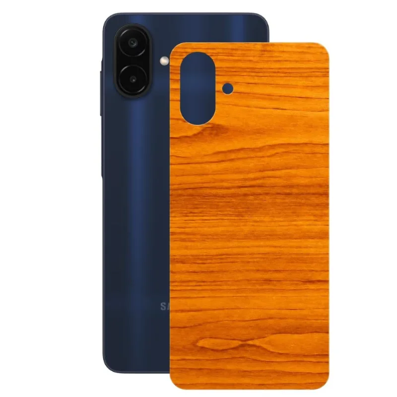Película para Samsung Galaxy A08 - Traseira Efeito Madeira Clara - Gshield