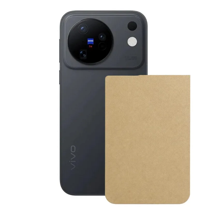 Película para Vivo X500 - Traseira Efeito Couro Bege - Gshield