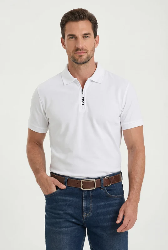POLO PIQUET REGULAR 69189 BRANCO / P