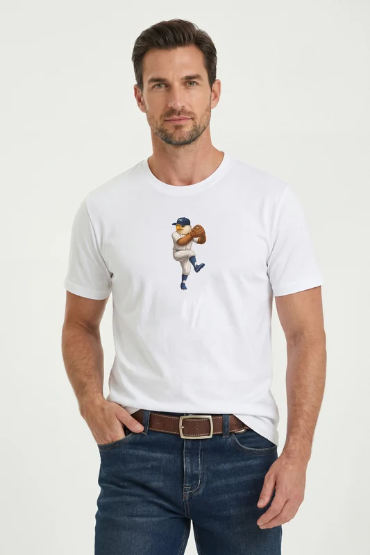 CAMISETA FIO 30 EAGLE 193071 BRANCO / GG