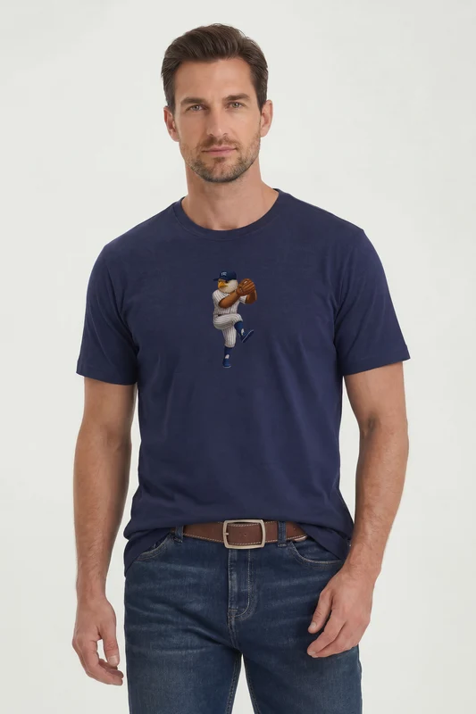 CAMISETA FIO 30 EAGLE 193071 MARINHO / GG