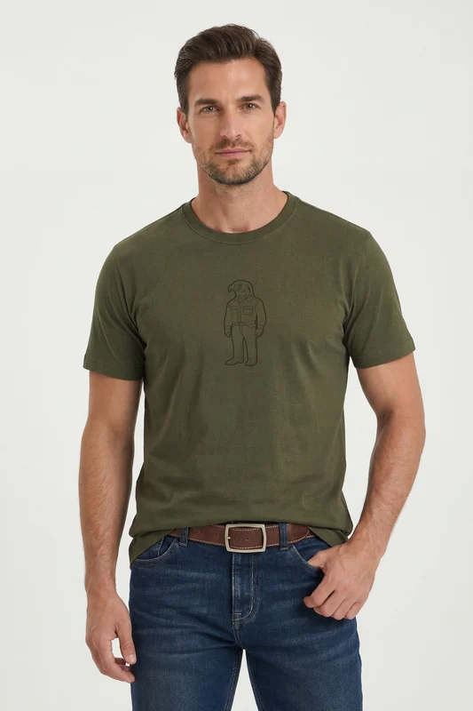 CAMISETA FIO 30 EAGLE 193072 VERDE MILITAR / P