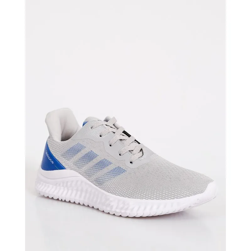 Tênis Masculino Esportivo Veloce Texturizado Com Recorte Branco 42
