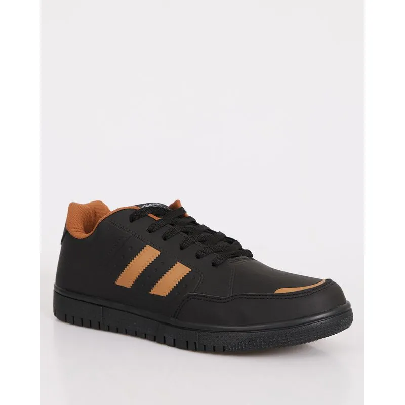 Tênis Masculino Casual Veloce Com Recorte Preto 42