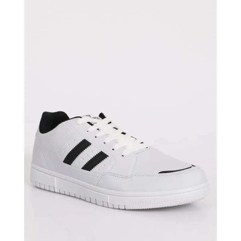Tênis Masculino Casual Veloce Com Recorte Branco 43