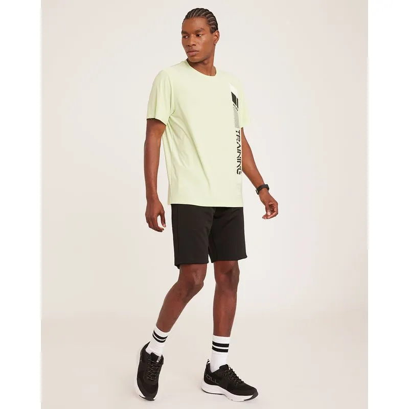 Bermuda Esportiva Masculina Helanca Silk Gel Preta P