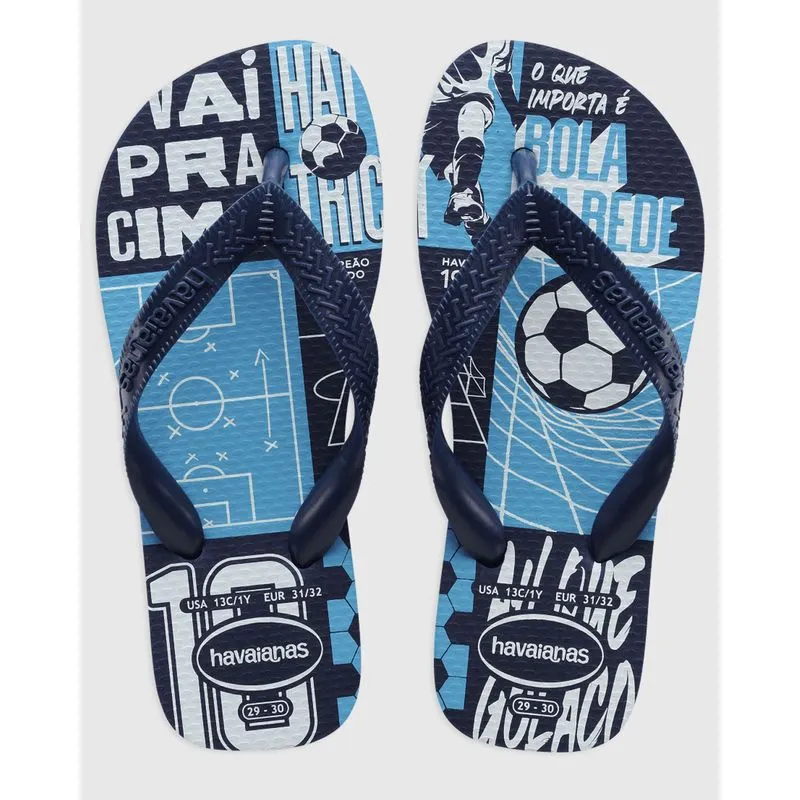 Chinelo Havaianas Infantil Athletic Kids Marinho 25/26