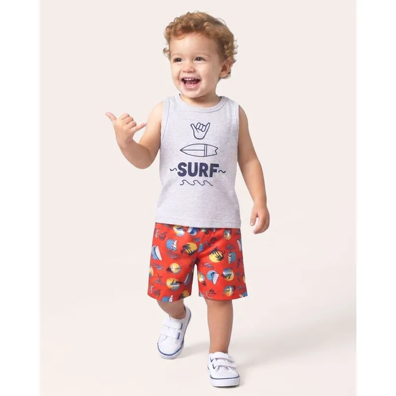Conjunto Bebê Regata Curto Sortida 2