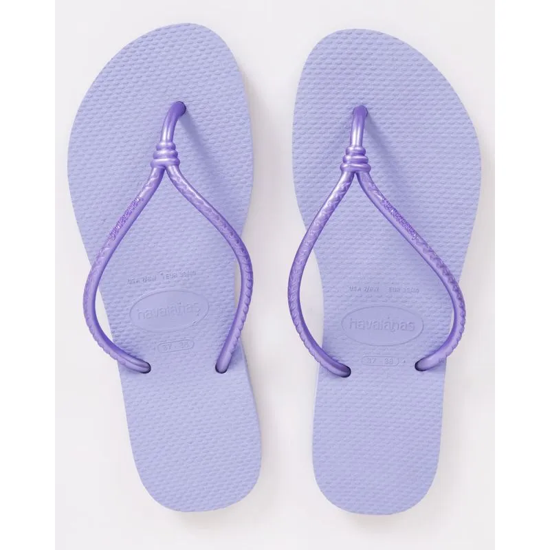 Chinelo Havaianas Feminino Slim Lilás 35/36