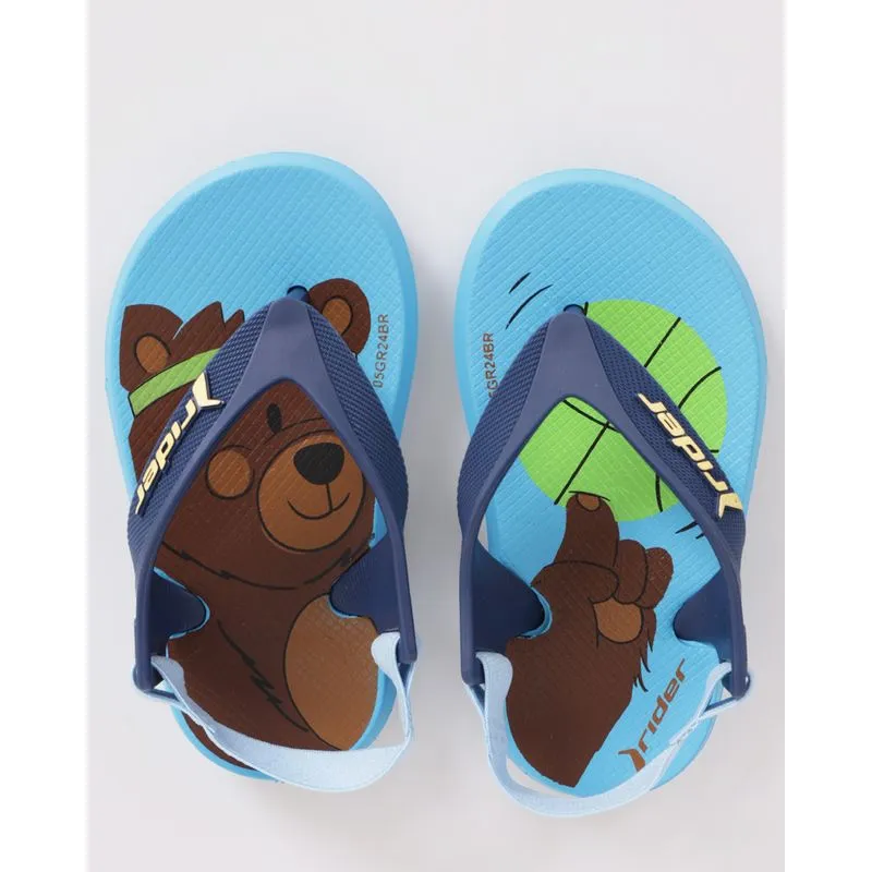 Chinelo Bebê Rider R1 Baby Azul 20/21