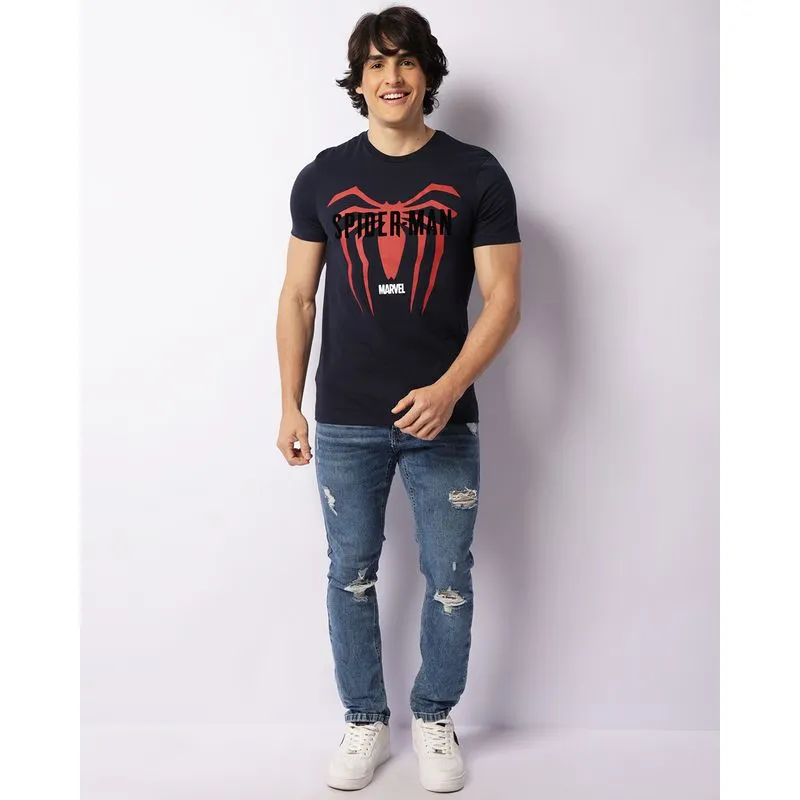 Calça Jeans Masculina Skinny Destroyed Azul 36