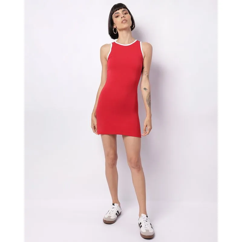 Vestido Feminino Regata Curto Vermelho M