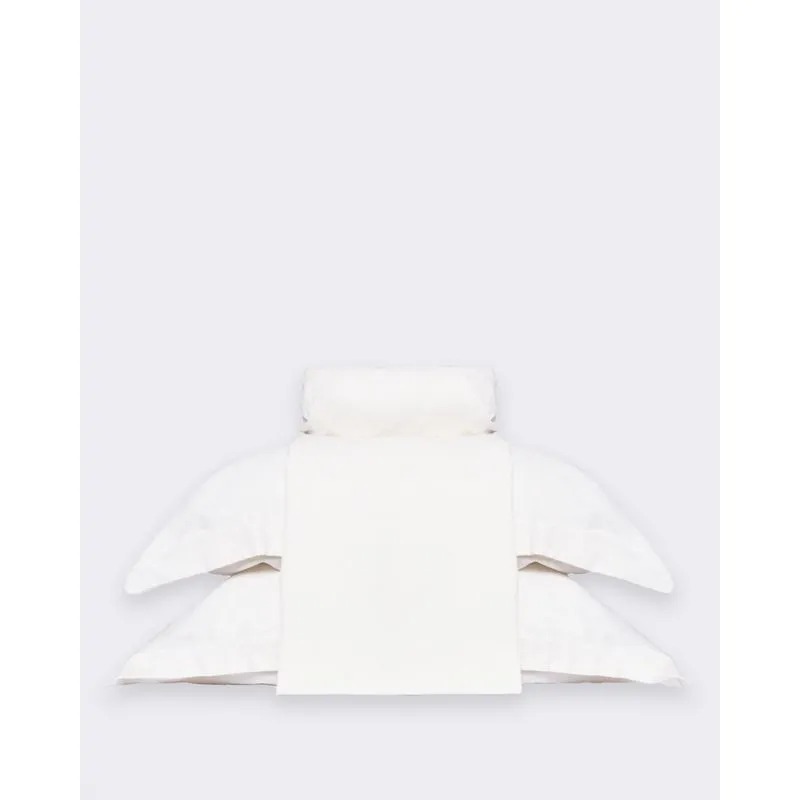 Jogo De Cama Casal Arte e Cazza Algodão 4 Peças Liso Off White UN