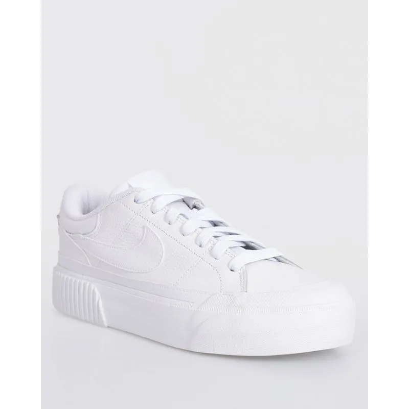 Tênis Feminino Nike Couro Court Legacy Lift Branco 39