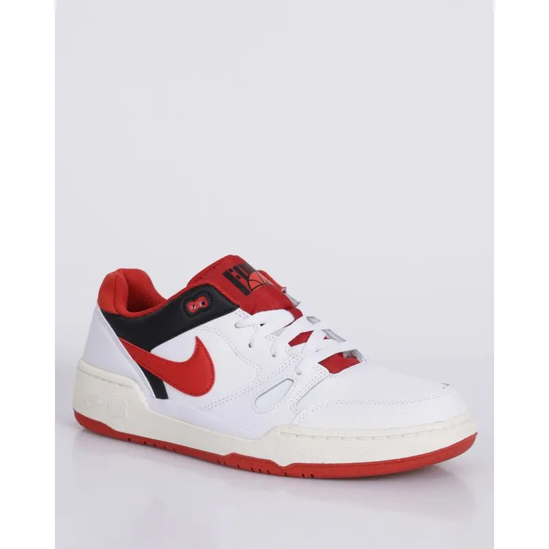 Tênis Masculino Nike Full Force Low Couro Branco 43