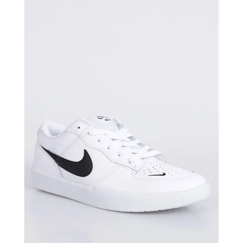 Tênis Masculino Nike SB Force 58 Premium Couro Branco 42