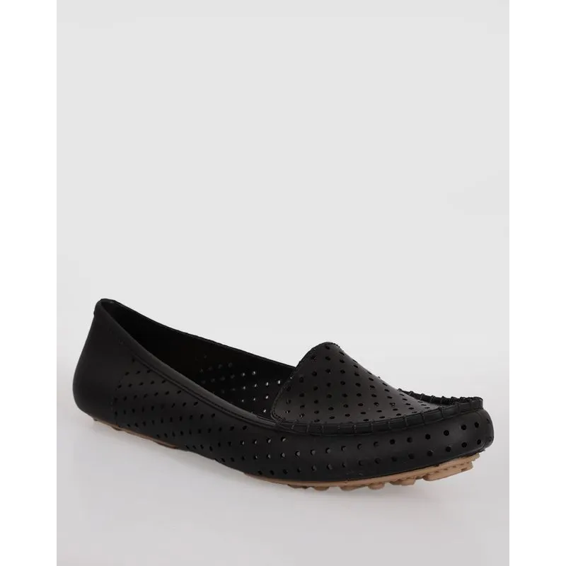 Mocassim Feminino Texturizado Preto 36