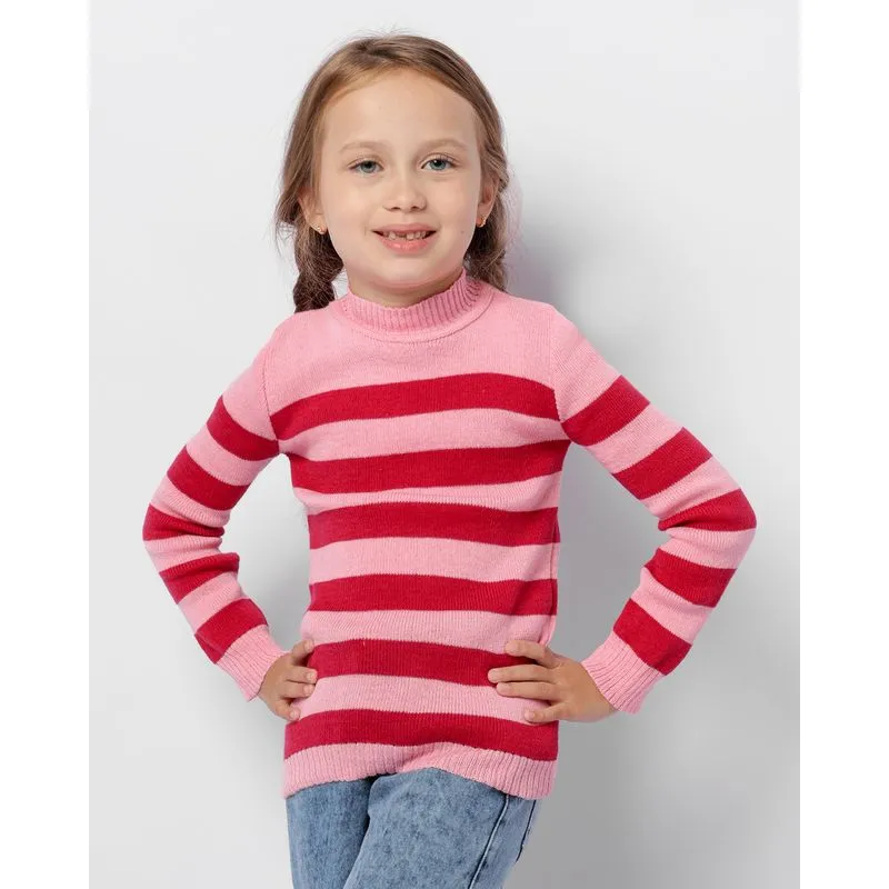 Blusa Infantil Gola Alta Estampa E Cores Sortida 6