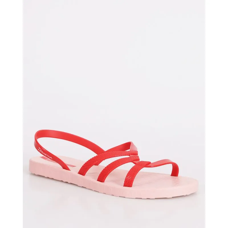 Sandália Rasteira Ipanema Feminina Diversa Rosa 36