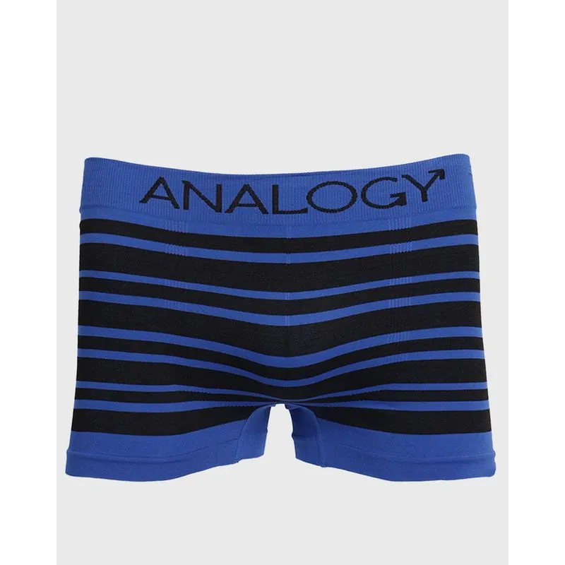 Cueca Masculina Boxer Microfibra Estampa Sortida Azul M