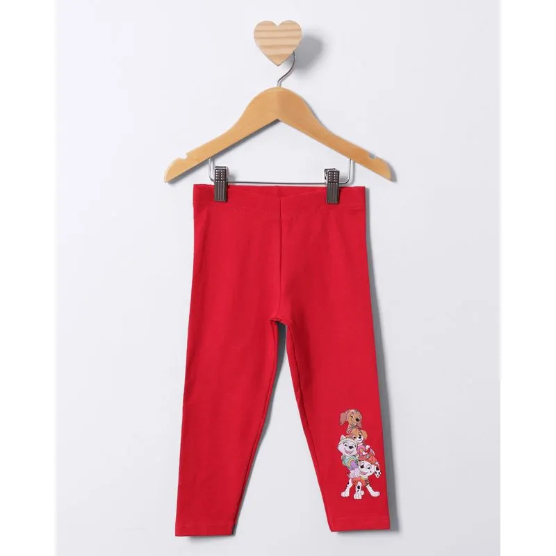 Calça Legging Bebê Nickelodeon Patrulha Canina Vermelha 3
