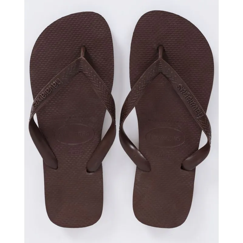 Chinelo Havaianas Top Masculino Tradicional Marrom 33/34