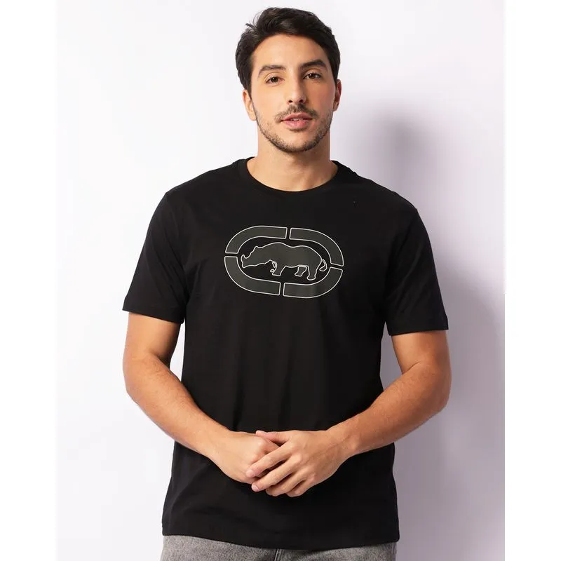 Camiseta Masculina Ecko Unlimited Manga Curta Preta G