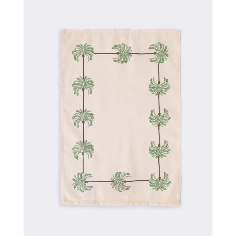 Lugar Americano 45cm x 31cm EstampadO Bege UN
