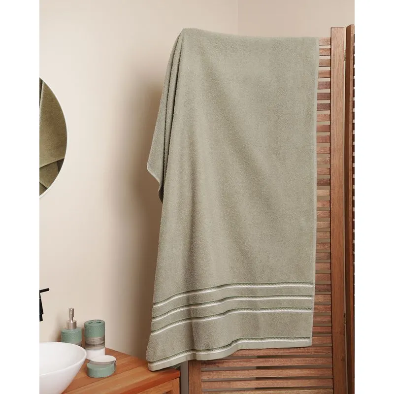 Toalha De Banho 70cm x 135cm Classic Verde UN