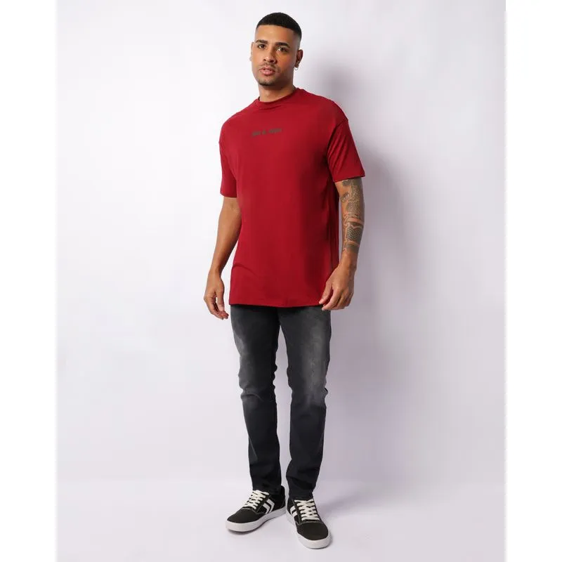 Calça Jeans Masculina Skinny Estonada Cinza 46