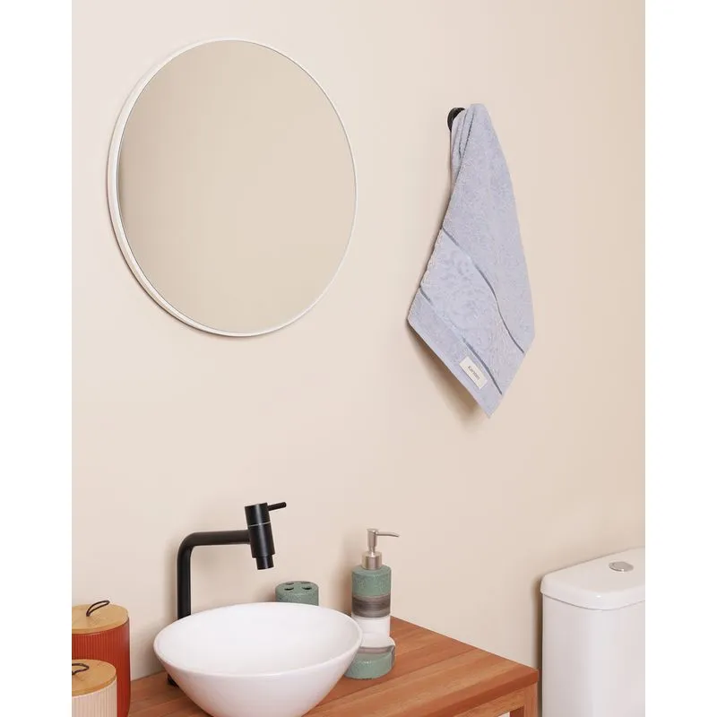 Toalha De Rosto Karsten 48cmx70cm Jade Azul UN