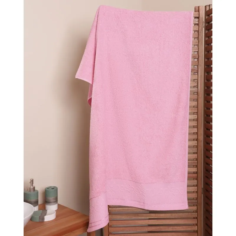 Toalha Banhão Carmin 150cm x 80cm Rosa UN
