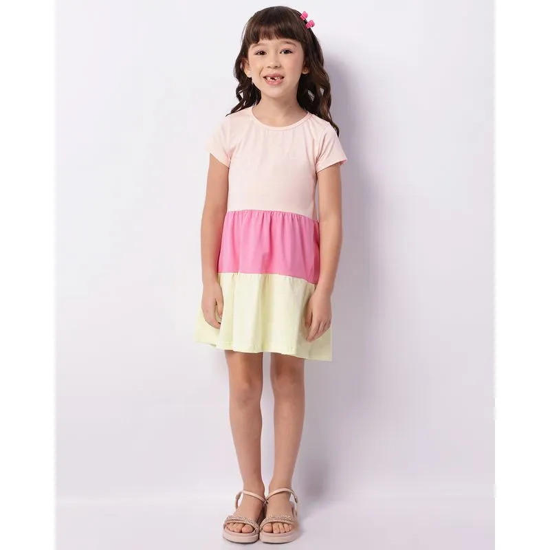 Vestido Infantil Curto Três Marias Rosa 4