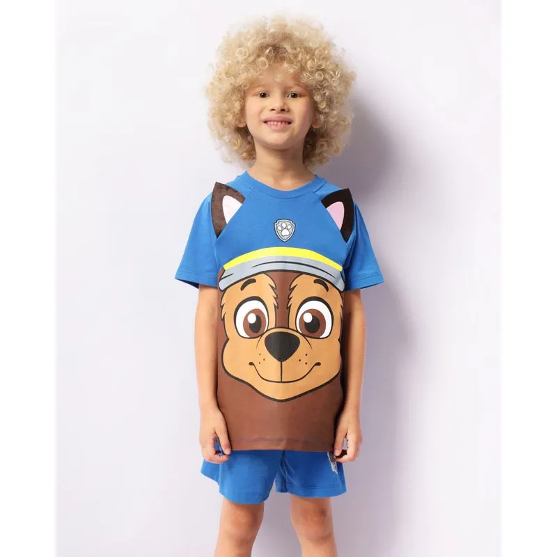 Pijama Infantil Curto Chase Patrulha Canina Azul 3