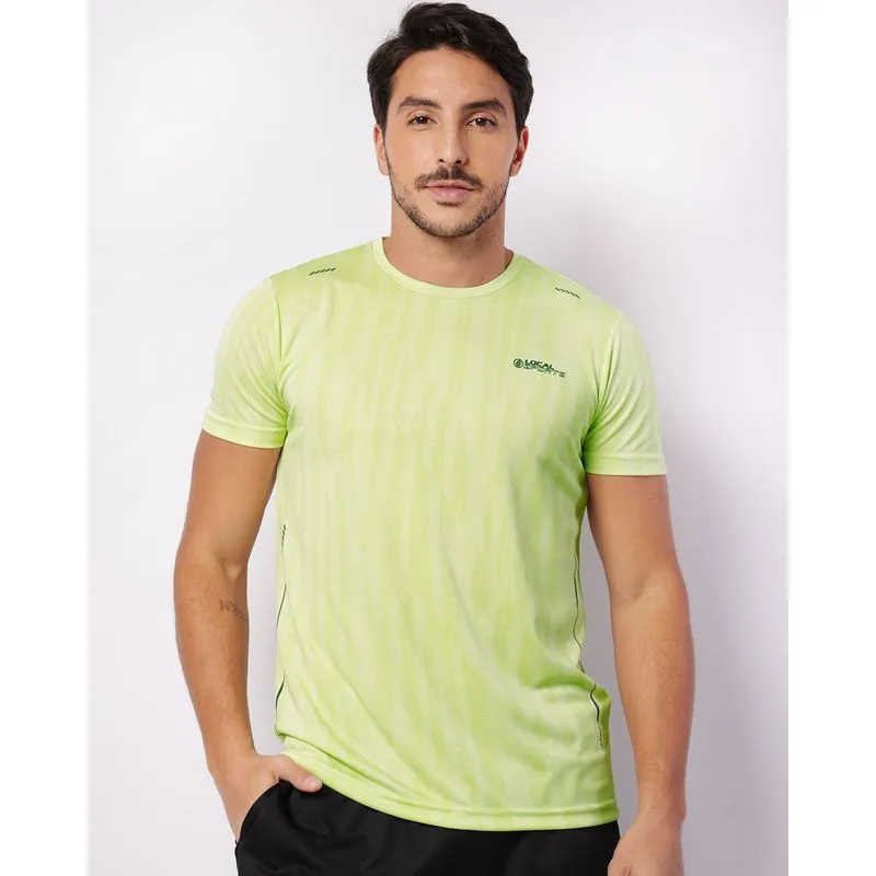 Camiseta Esportiva Masculina Sublimação Verde P