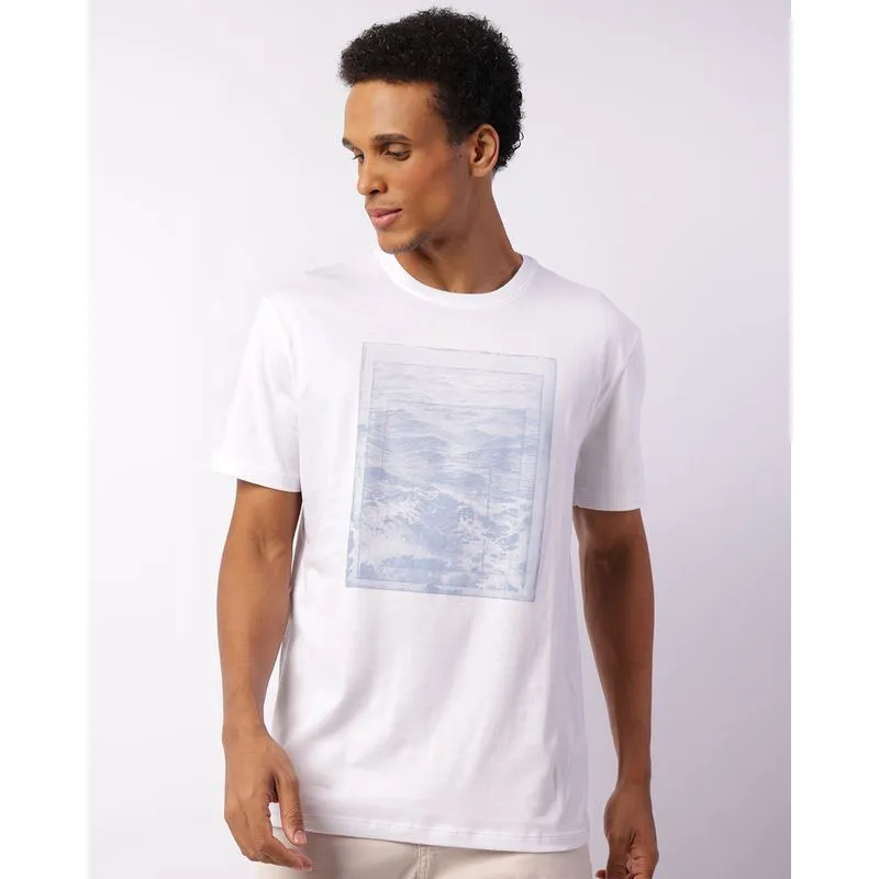 Camiseta Masculina Manga Curta Algodão Premium Branca P