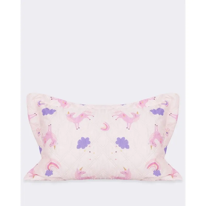 Porta Travesseiro Infantil Arte & Cazza 50cm x 70cm Estampado Rosa UN