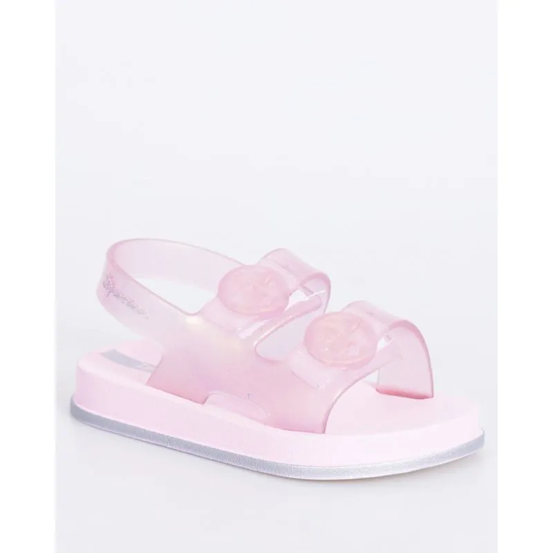 Sandália Bebê Ipanema Com Glitter Rosa 22