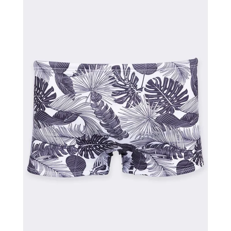 Sunga Boxer Juvenil Estampada Preta 14