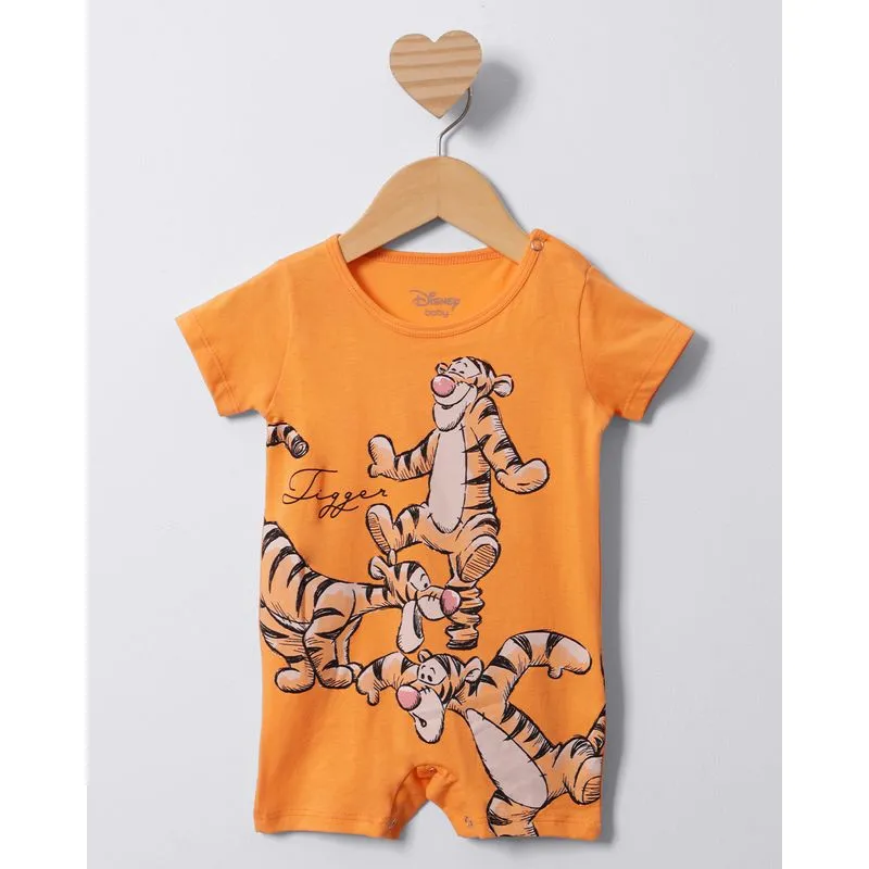 Macaquinho Bebê Curto Disney Tigrão Laranja G