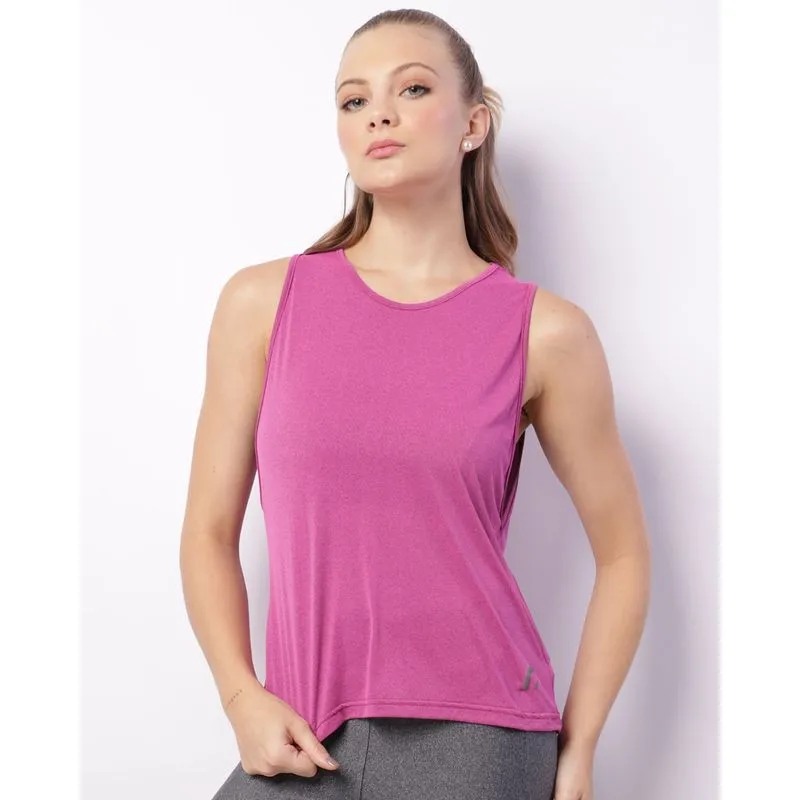 Regata Fitness Feminina Fitter Rosa G