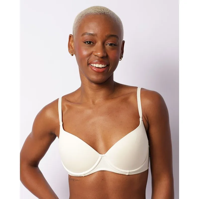 Sutiã Feminino Base Com Bojo Off White 44