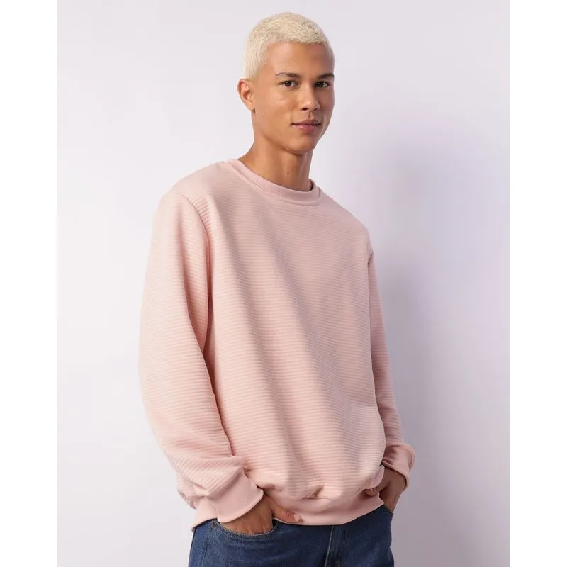 Blusão Masculino Texturizado Básico Rosa M