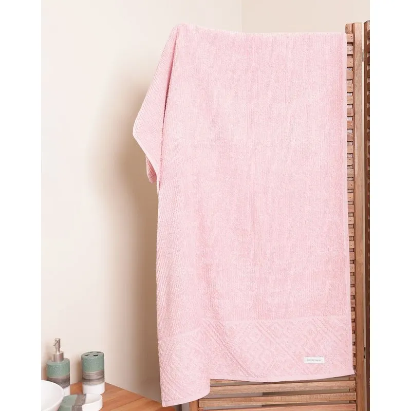 Toalha de Banho Buddemeyer70cm x 130cm Tulum Rosa UN