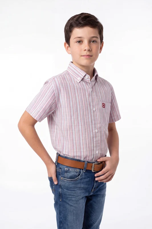 CAMISA REGULAR TRICOLINE 2921CI INFANTIL XADREZ / 6A
