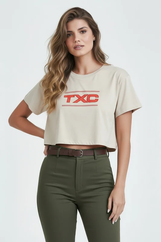 CROPPED MC 50991 OFF WHITE / GG